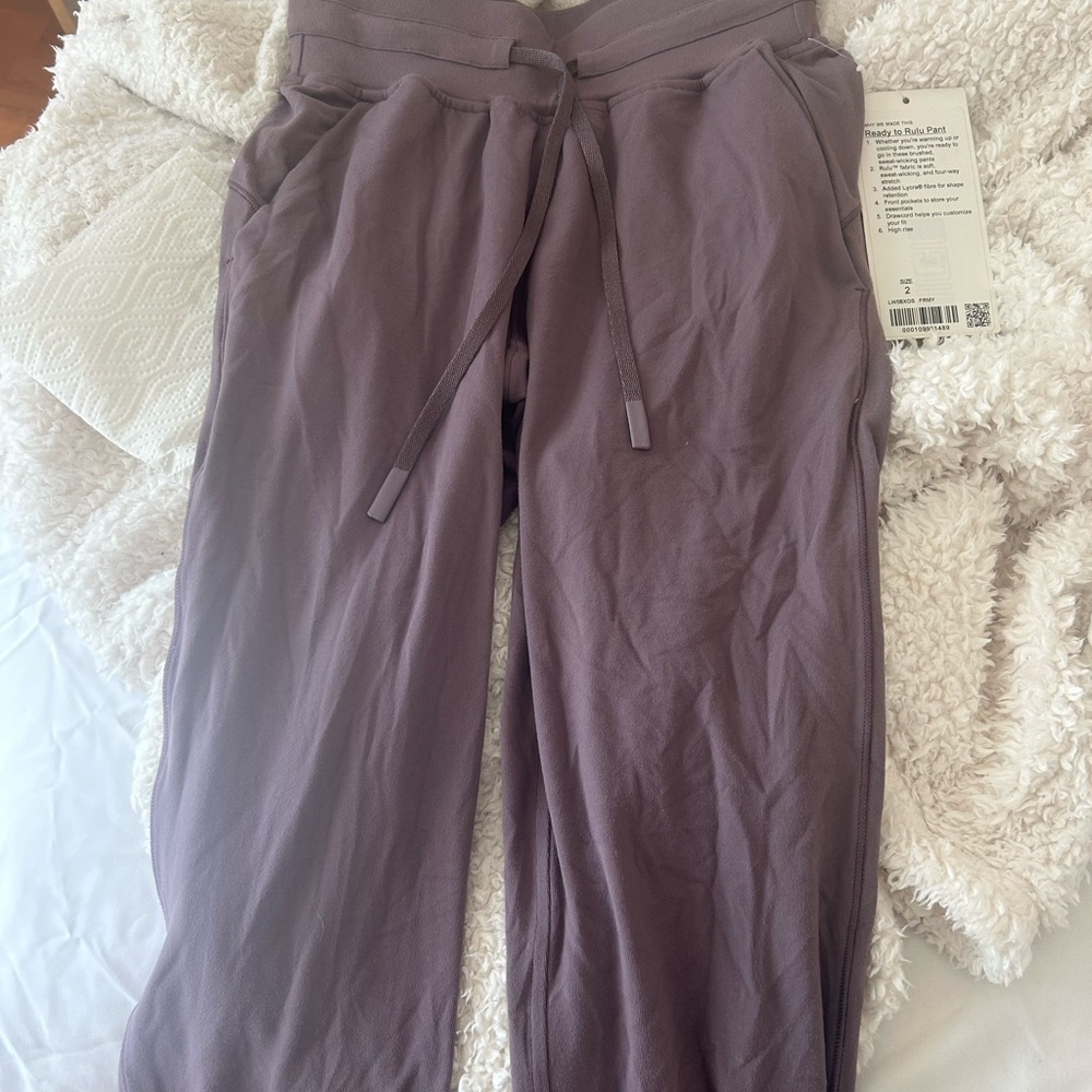 lululemon athletica Purple Track Pants